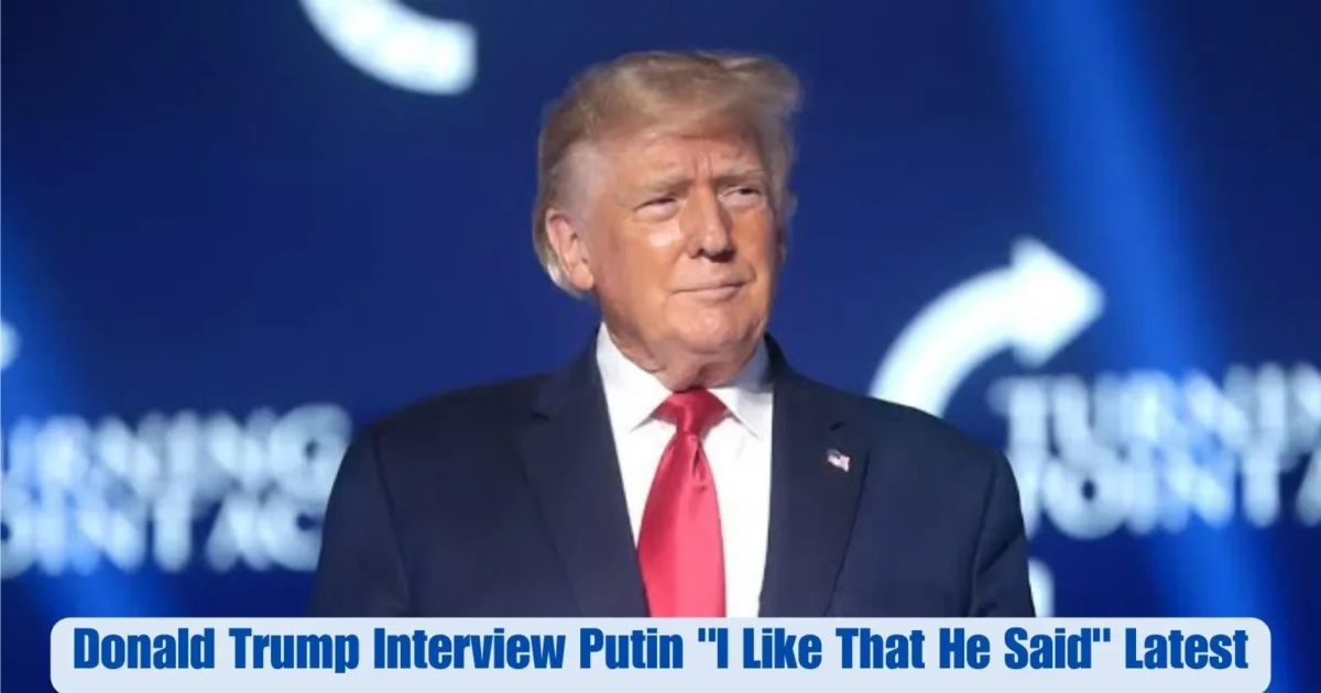 Donald Trump Interview Putin "I Like That He Said" Latest 8 Donald Trump Interview Putin I Like That He Said